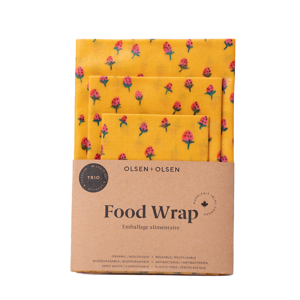 Organic Beeswax Wraps | Colourful Patterns
