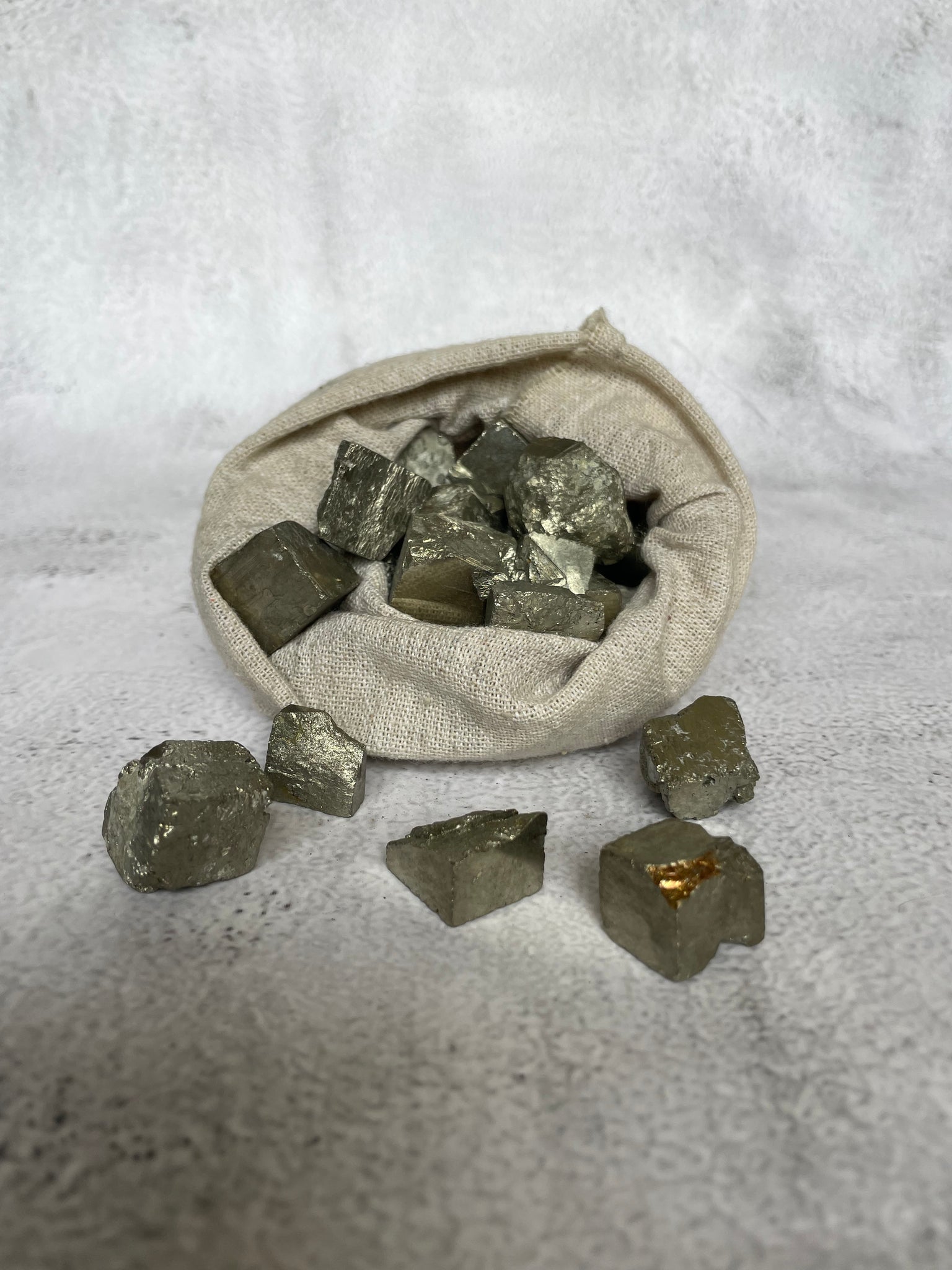 Pyrite Cubes Crystal 1-3cm Spain