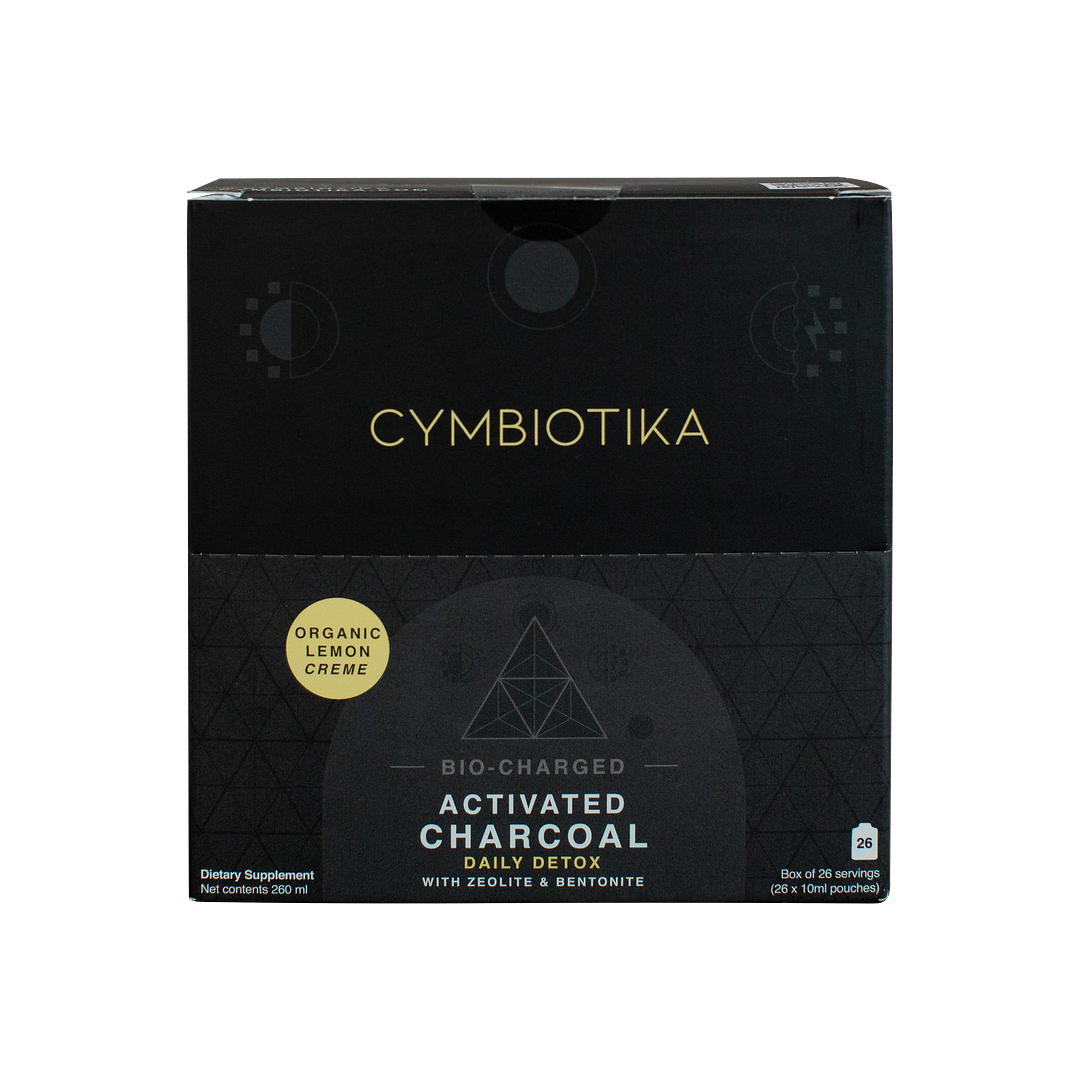 CYMBIOTIKA  Activated Charcoal (Detoxification + Longevity)