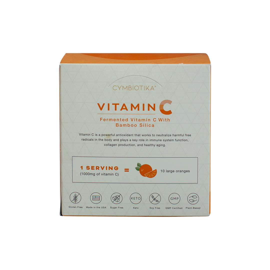 CYMBIOTIKA Synergy Vitamin C (Collagen Production & Anti-Aging)