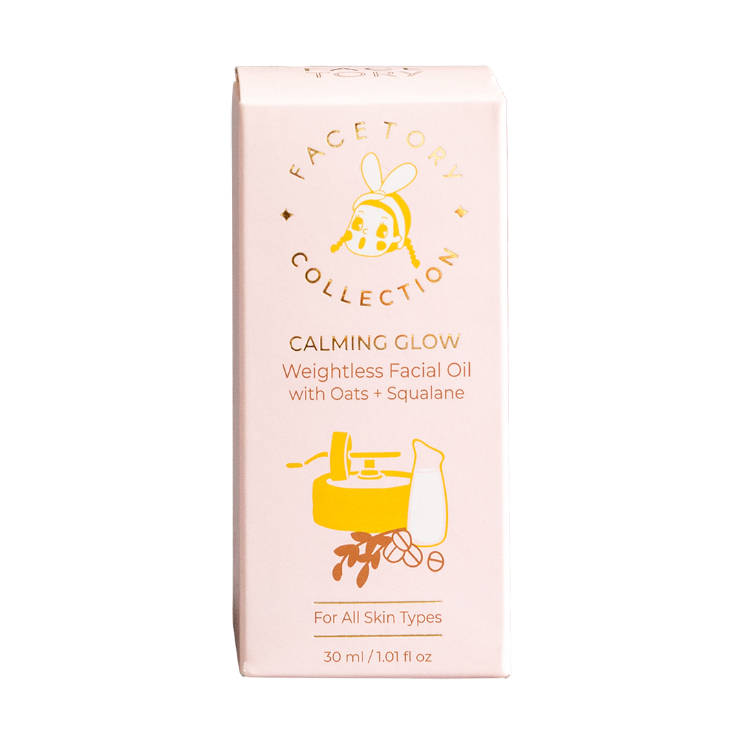 FACETORY Oats Calming Glow Weightless Facial Oil