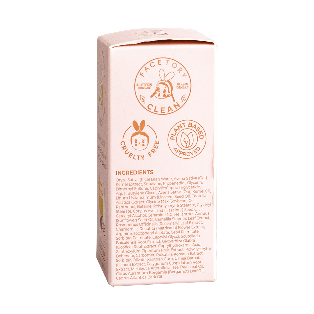 FACETORY Oats Calming Glow Weightless Facial Oil