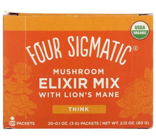 FOUR SIGMATIC Mushroom Elixir mix with Lion's Mane