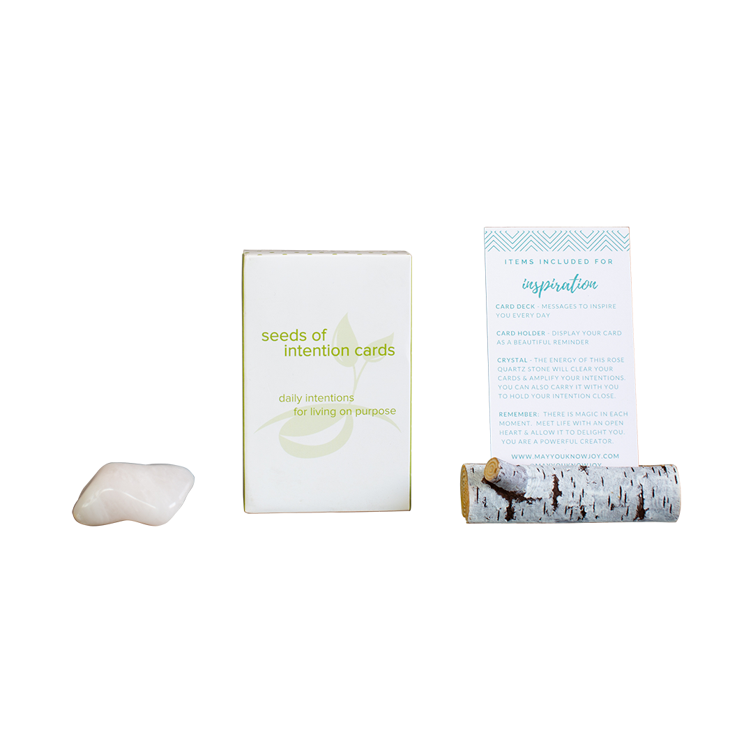 MAY YOU KNOW JOY Seeds Of Intention Cards Deluxe Set