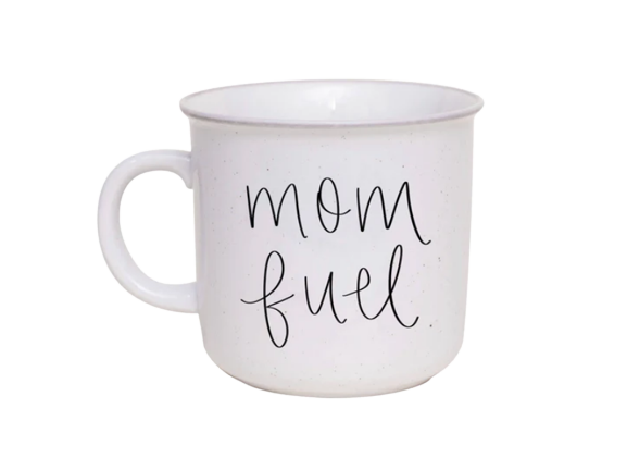 Mom Fuel Speckled Coffee Mug