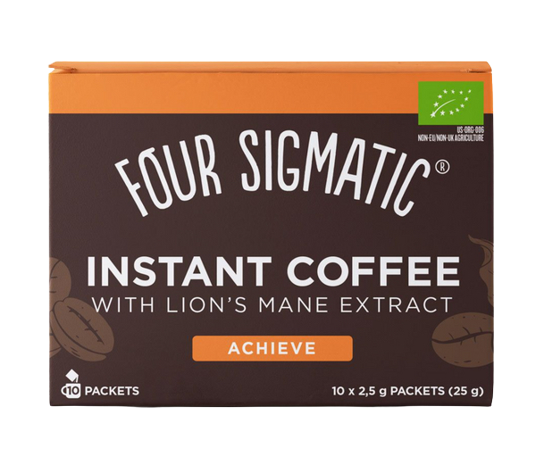 FOUR SIGMATIC Instant Coffee Mushroom Coffee with Lion's Mane