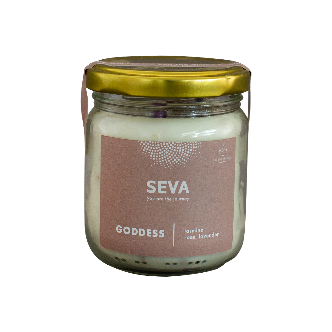 SEVA Goddess Candle With Lavender